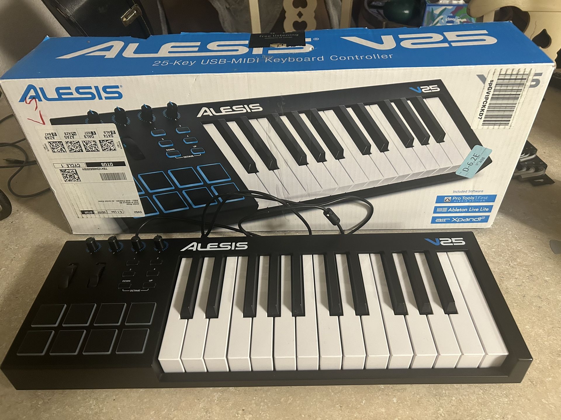 Alesis V25 USB Controller Keyboard