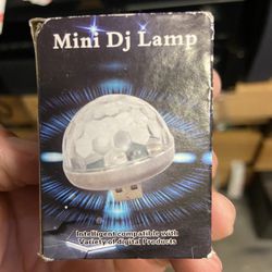 Mini DJ Lamp