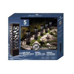  5 Pack Tommy Bahama Square Solar Bollard Light Home / Garden, Sheds, Patio

/

Garden Decor

/

Outdoor Lighting
