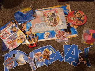 PawPatrol Birthday Stuff