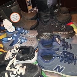 6 Pairs Boys Boots And Shoes 
