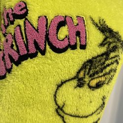 Womens S The Grinch Fleece Puffy Sweater Christmas 