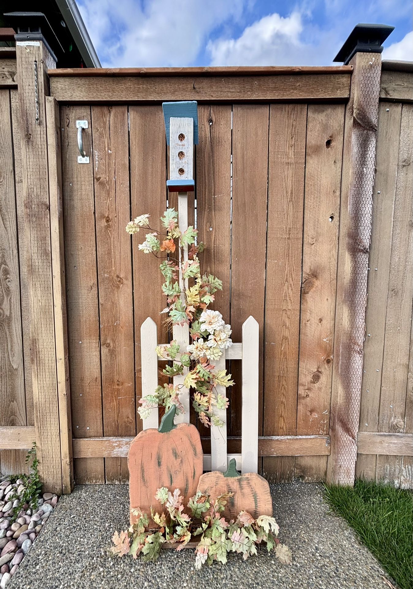 Picket Fence Porch Decoration