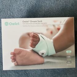 NEW Owlet Dream Sock MINT BNIB