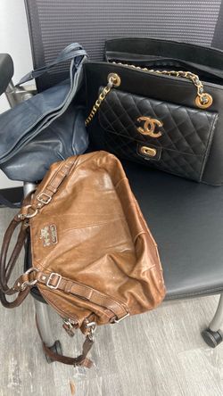 Ladies purses lot of three all  leather all Shoulder Straps