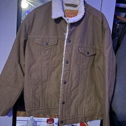 LEVI SHERPA JACKET COUGAR