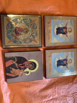 European Woden Madonnas New $5 Each