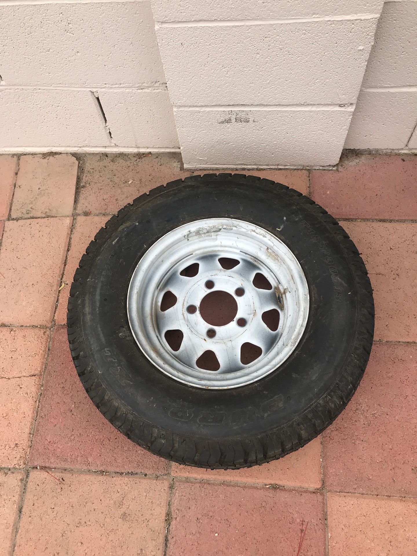 Trailer Spare Tire