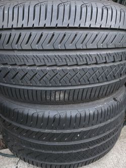 Pair Yokohama Tires