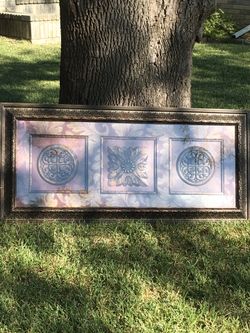 2 HUGE wall hangings. To big for my rooms.