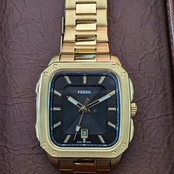 Square Fossil Watch