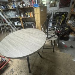 Table With Chair 