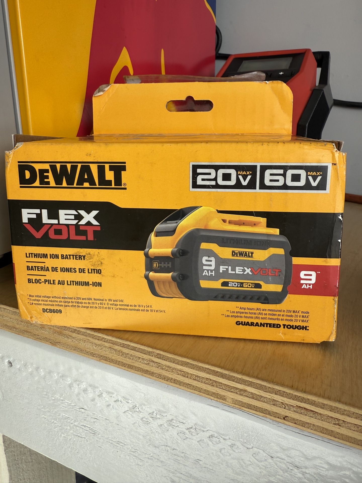 Dewalt 9.0AH Flexvolt Battery