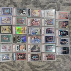 Huge Graded Card Lot Basketball, Football, Baseball  Selling Separately Or Whole Lot Taking Offers /that's About $19 Per. Card 