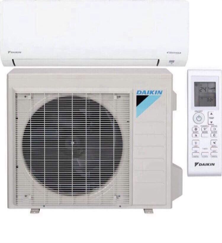 Daikin FTXB09AXVJU/RXB09AXVJU 9000 BTU Class 17 Series Heat/Cool Single Zone Mini Split System!