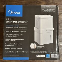 Midea CUBE Smart Dehumidifier (20 Pints / Day)