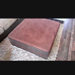 Square ottoman, coffee table