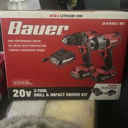 Drill And Impact Driver Kit 