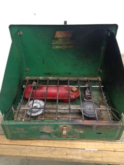 Vintage Coleman portable camping stove