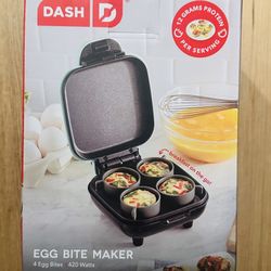 BRAND NEW “Dash” EGG BITE MAKER