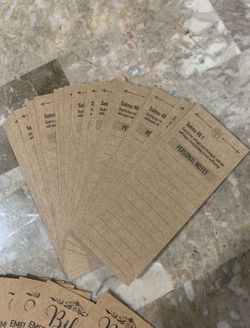 250 Pcs Kraft Paper Bible Emergency Numbers Bookmark Christian Verse Tags for Church Welcome Gifts Sunday School Prayer Reading Rewards