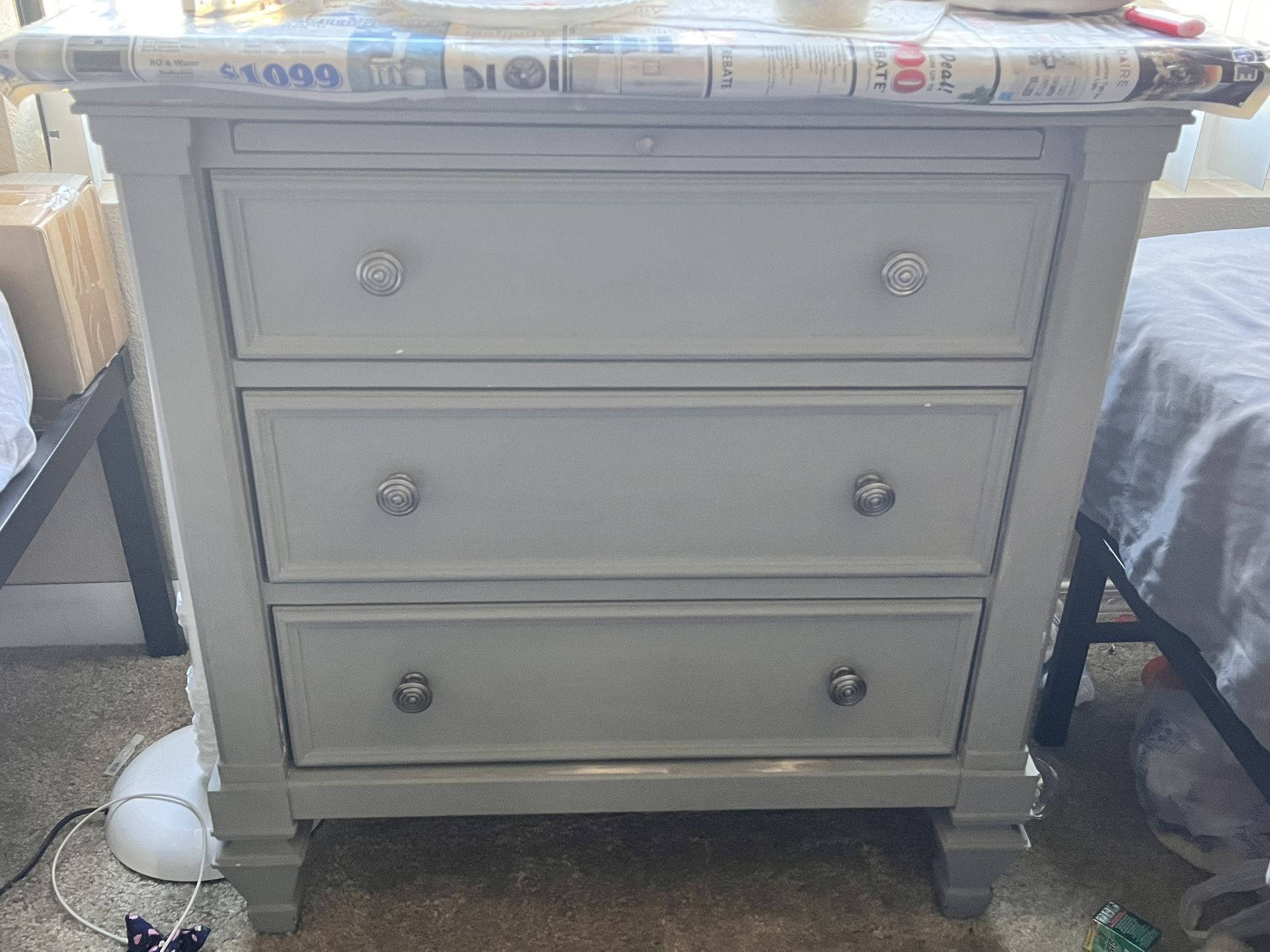 Wooden Cupboard With Shelves