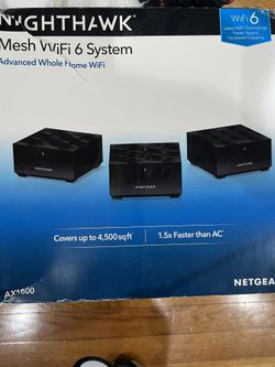 Night Hawk Wifi-6  Mesh 