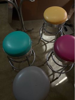 Retro barstools