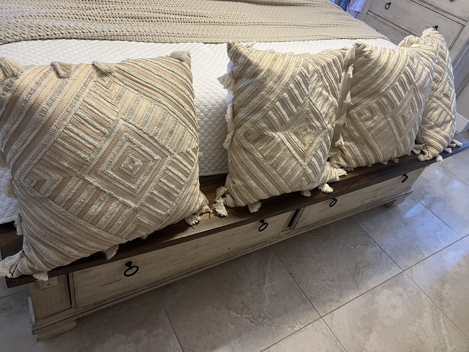 Pillows Set Of 4, by Erin gates Dock Feathers 24x24
