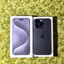 iPhone 15 Pro Max | 256GB | Black Titanium | Factory Unlocked