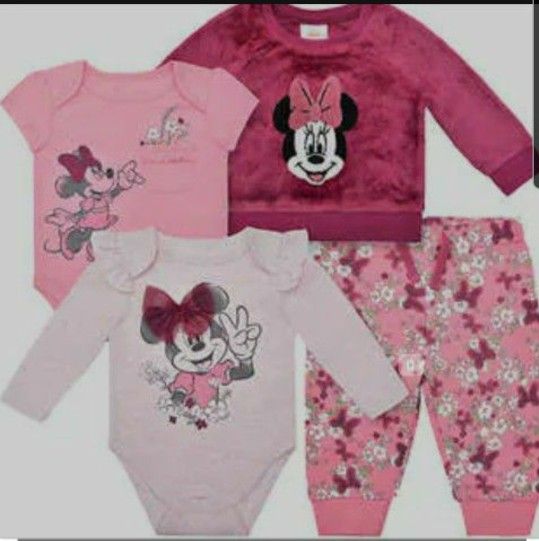 New 4 pc toddlers fleece sets 