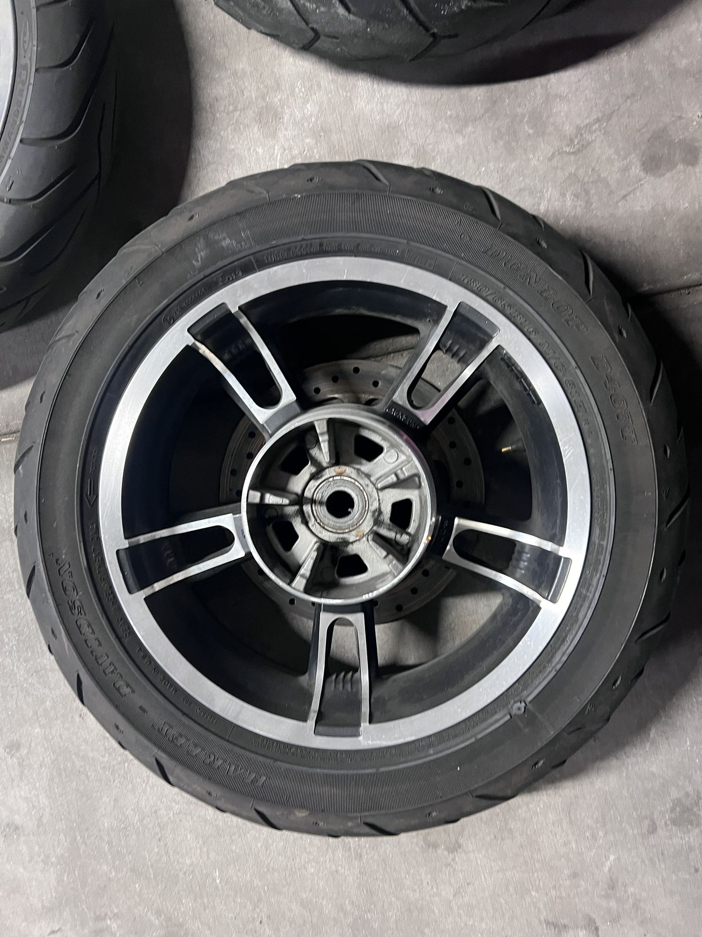 Harley Davidson Enforcer Rear X2 And Front Rim