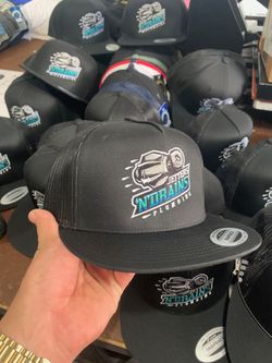 12 custom classic yupoong SnapBacks with embroidery custom logo