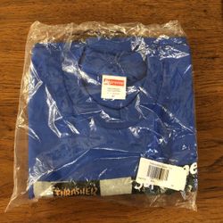 Supreme X Thrasher Thrashera Game Tee Shirt Royal Blue