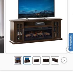 Electric Fireplace And Fan 