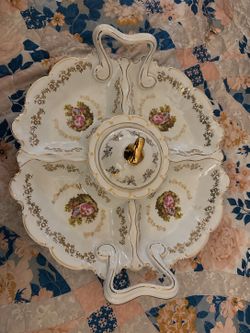 vintage serving dish