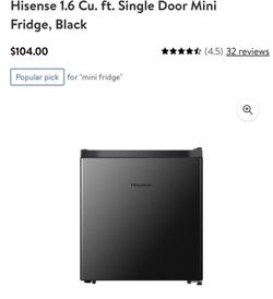 mini fridge 