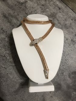 Snake necklace jewelry FREE SHIPPING (#19)