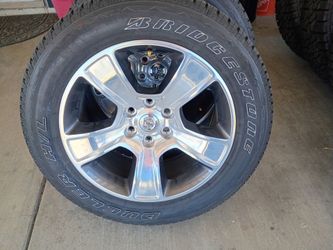 20 new tires and rims for 2026 Dodge ram 1500 big horn 0 miles