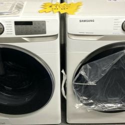 , Samsung Front Loading Washer & Dryer Set