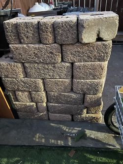 Blocks, boarder blocks and pavers