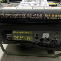 Sportsman 4000 Watt Dual Fuel Generator