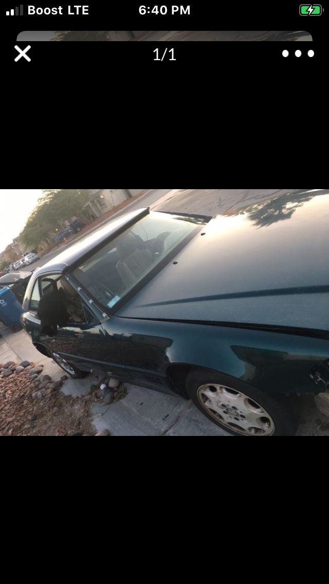 SL500 Mercedes parts car! 1st $100. And comes with CLEAR. Title! TODAY ONLY!