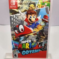 Mario Odyssey Nintendo Switch Tested/ Works
