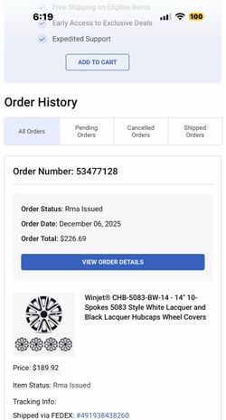Winjet® - 14" 10-Spokes 5083 Style Hubcaps Wheel Covers