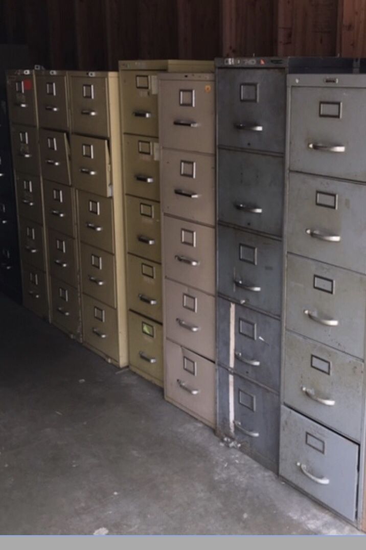 Used Metal Filing cabinet