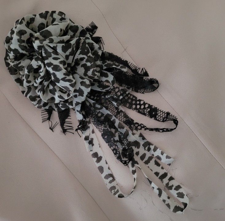 Custom Made Flower Brooch