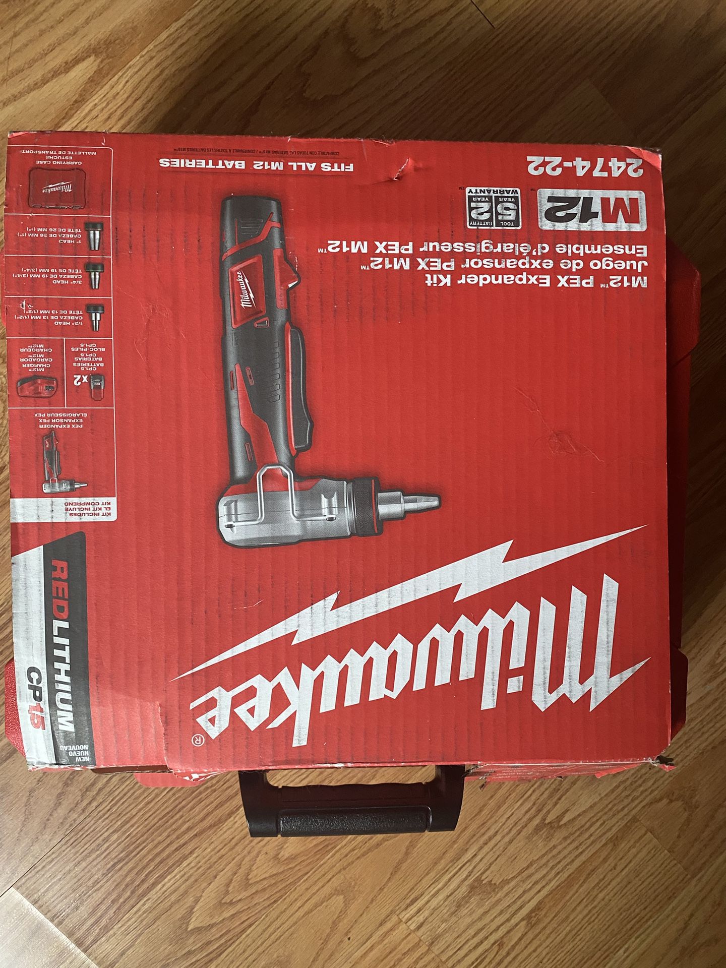 Milwaukee M12 Pec Expander Kit