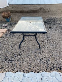 Patio table