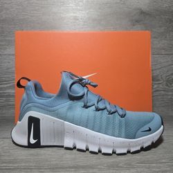 Nike Free Metcon 6 Denim Turquoise White Men's Running Workout Shoes FJ7127-400